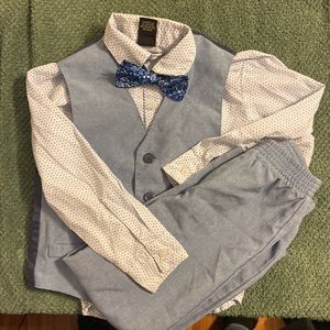 4 piece suit boy size 5